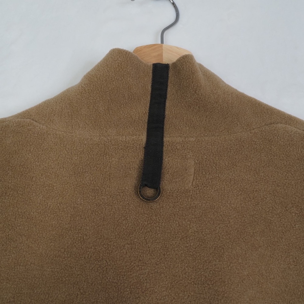 Henriette Steffensen Womens Wrap Coat M Camel Minimalist Denmark Asymmetric - Picture 8 of 11